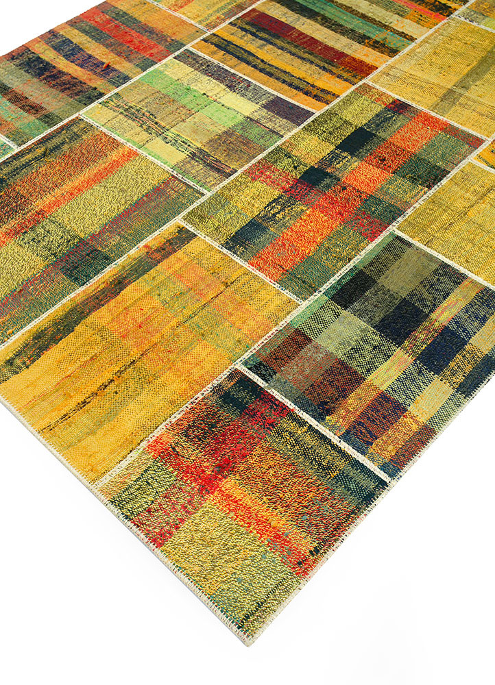 provenance gold wool hand knotted Rug - FoldShot provenance gold wool hand knotted Rug - FoldShot