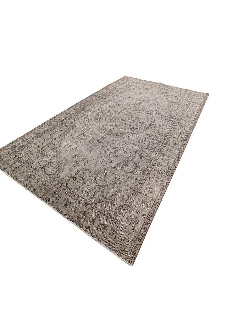 vintage blue wool hand knotted Rug - FoldShot vintage blue wool hand knotted Rug - FoldShot