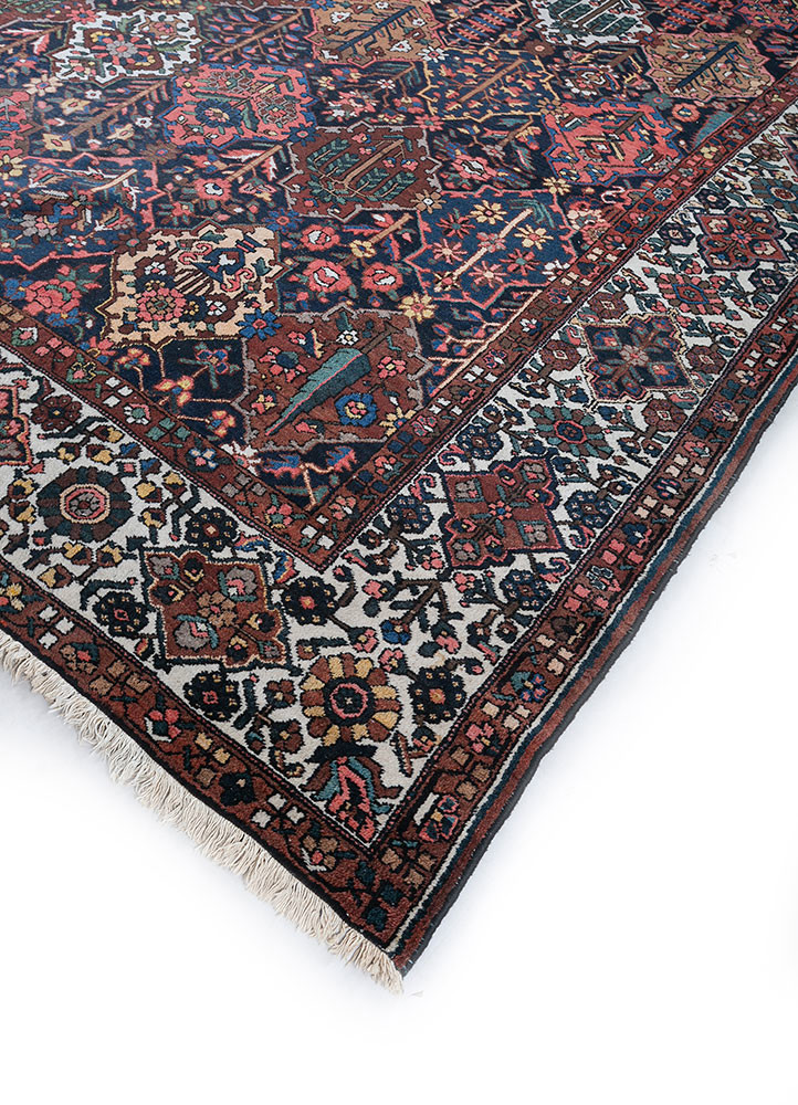 aalam multi wool hand knotted Rug - FoldShot