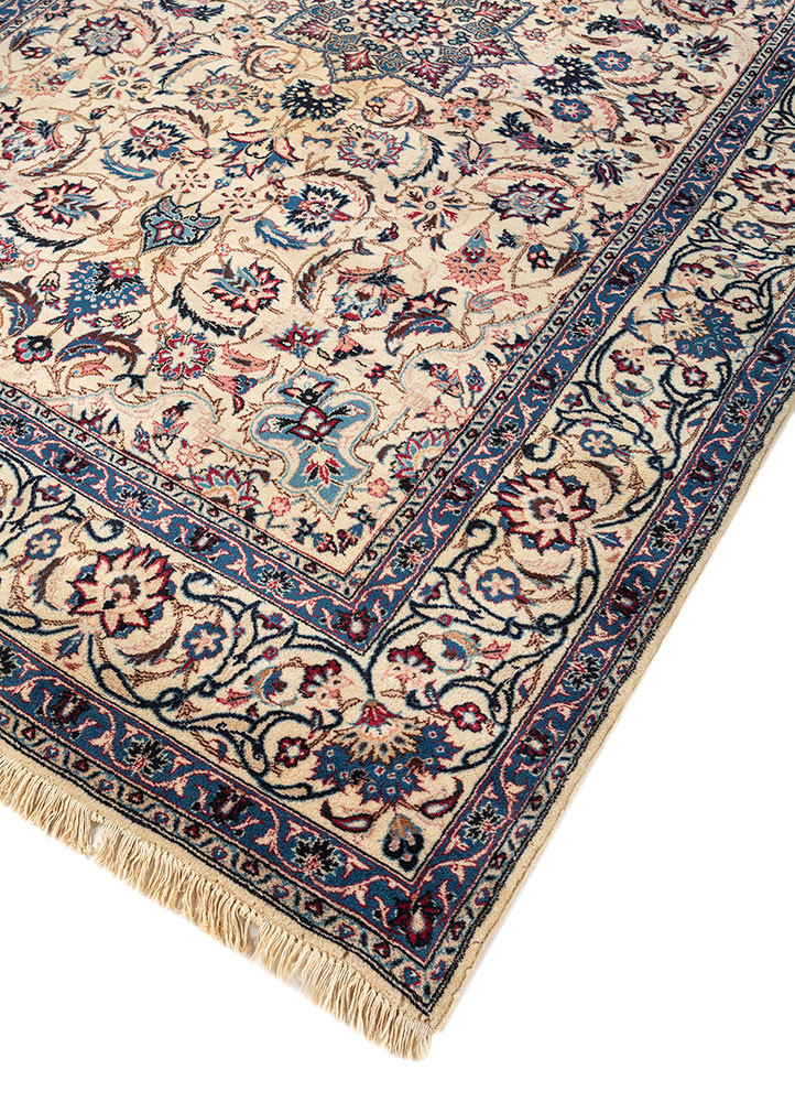 aalam grey and black wool hand knotted Rug - FoldShot