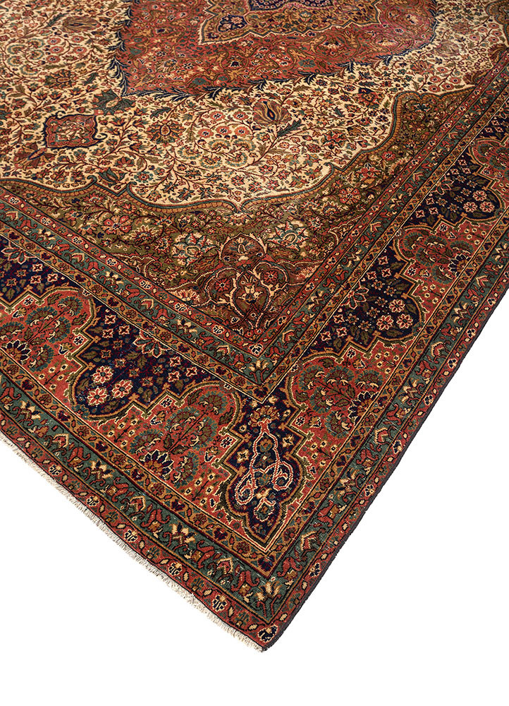 aalam gold wool hand knotted Rug - FoldShot aalam gold wool hand knotted Rug - FoldShot