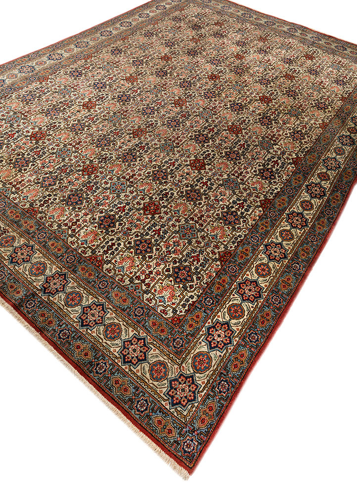 aalam gold wool hand knotted Rug - FoldShot