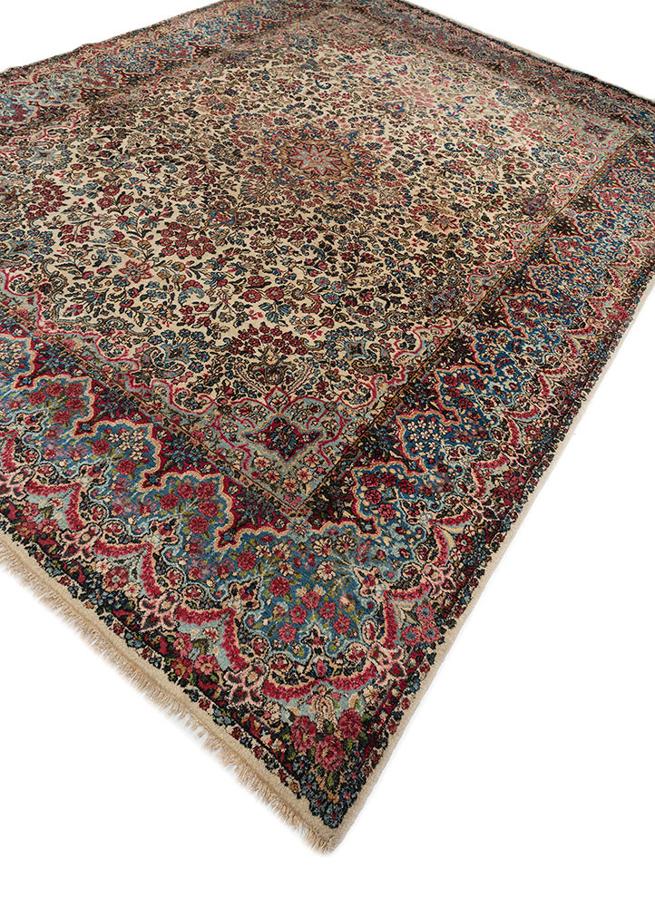 aalam gold wool hand knotted Rug - FoldShot aalam gold wool hand knotted Rug - FoldShot