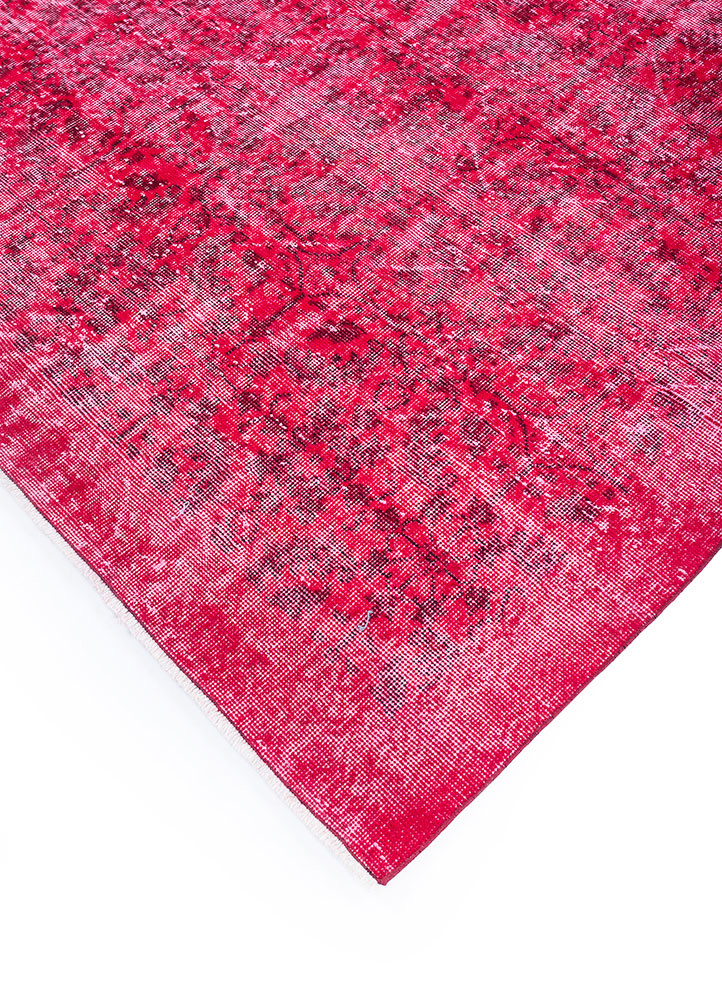 lacuna red and orange wool hand knotted Rug - FoldShot lacuna red and orange wool hand knotted Rug - FoldShot