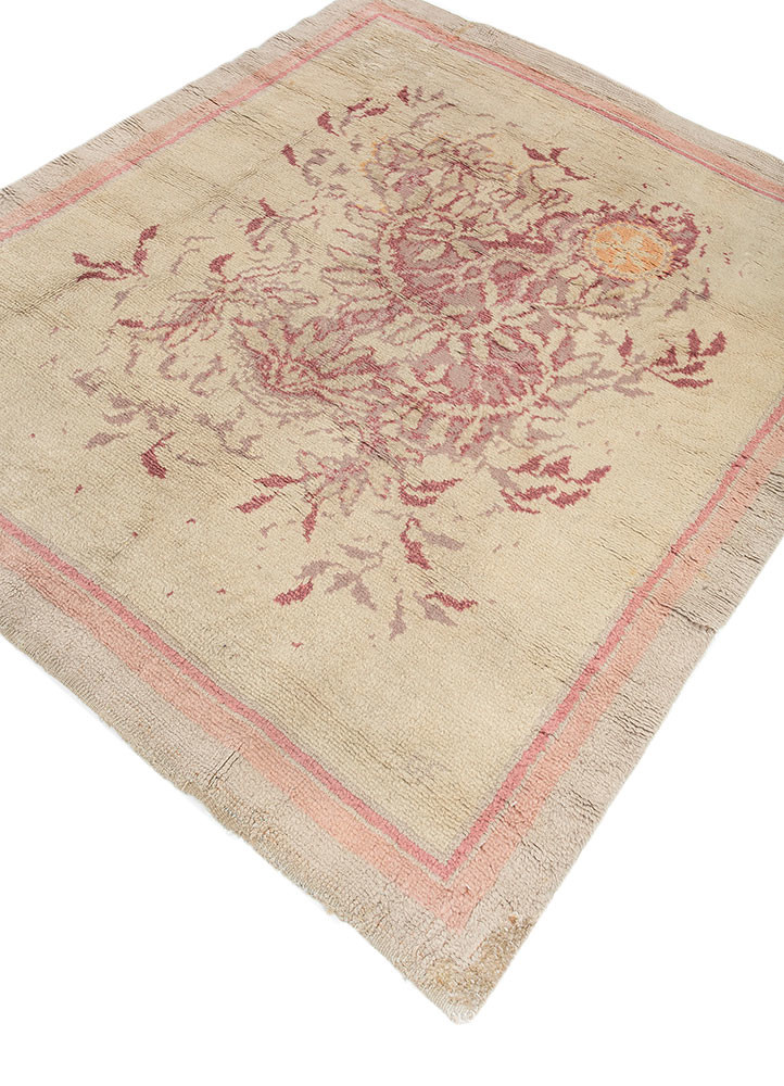 aalam gold wool hand knotted Rug - FoldShot aalam gold wool hand knotted Rug - FoldShot