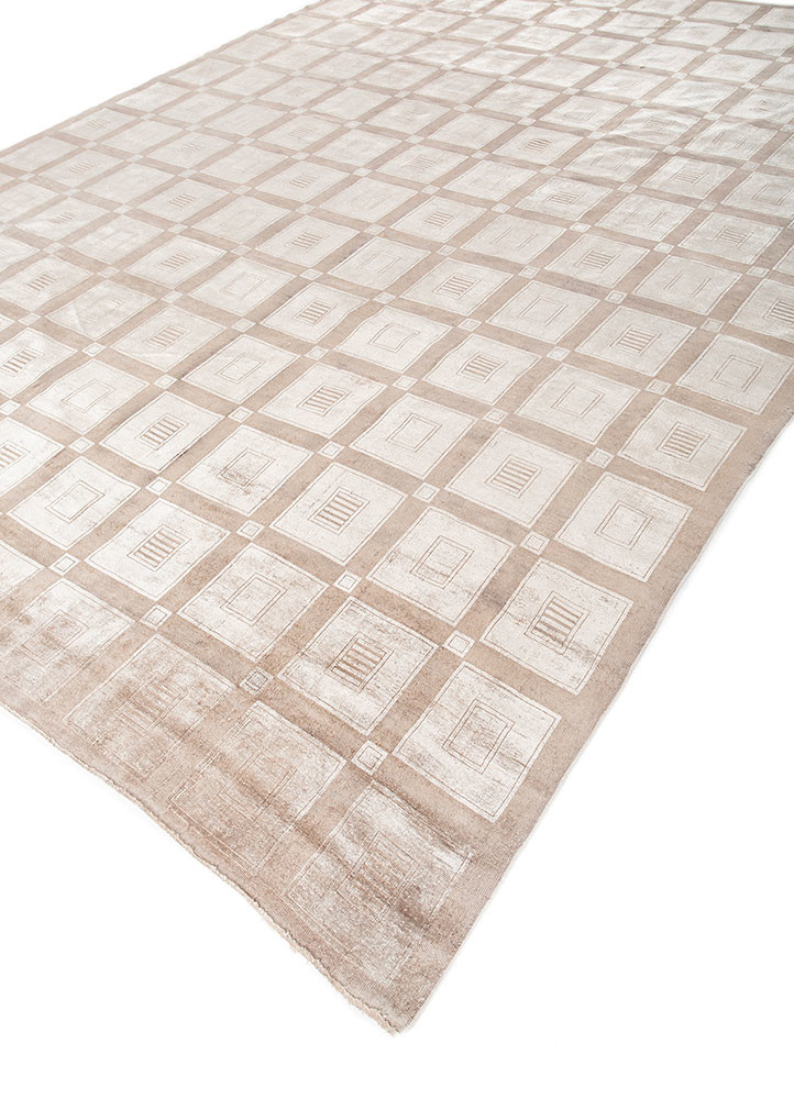 aalam green wool and silk hand knotted Rug - FoldShot aalam green wool and silk hand knotted Rug - FoldShot