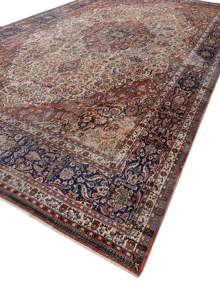 gulmarg blue silk hand knotted Rug - FoldShot gulmarg blue silk hand knotted Rug - FoldShot