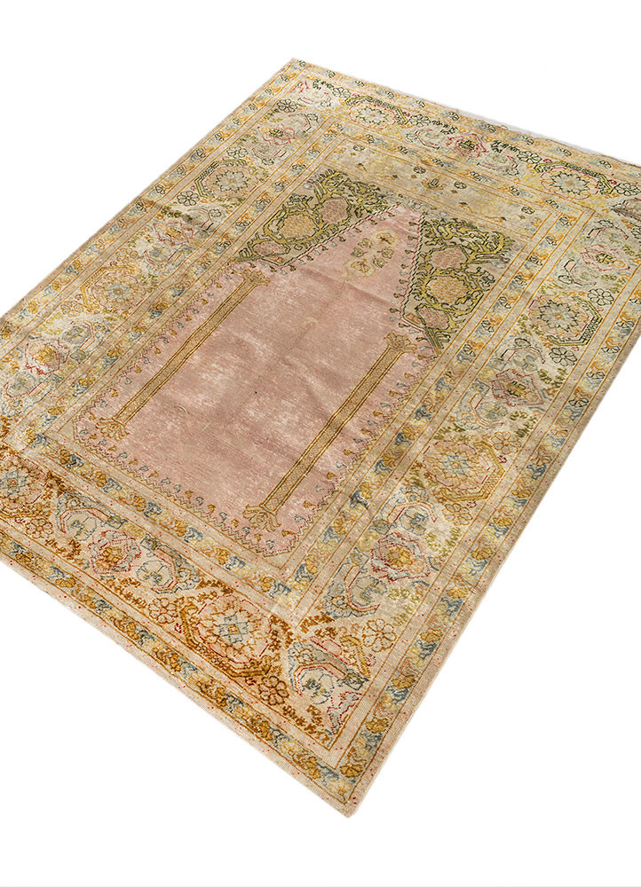 gulmarg green silk hand knotted Rug - FoldShot gulmarg green silk hand knotted Rug - FoldShot