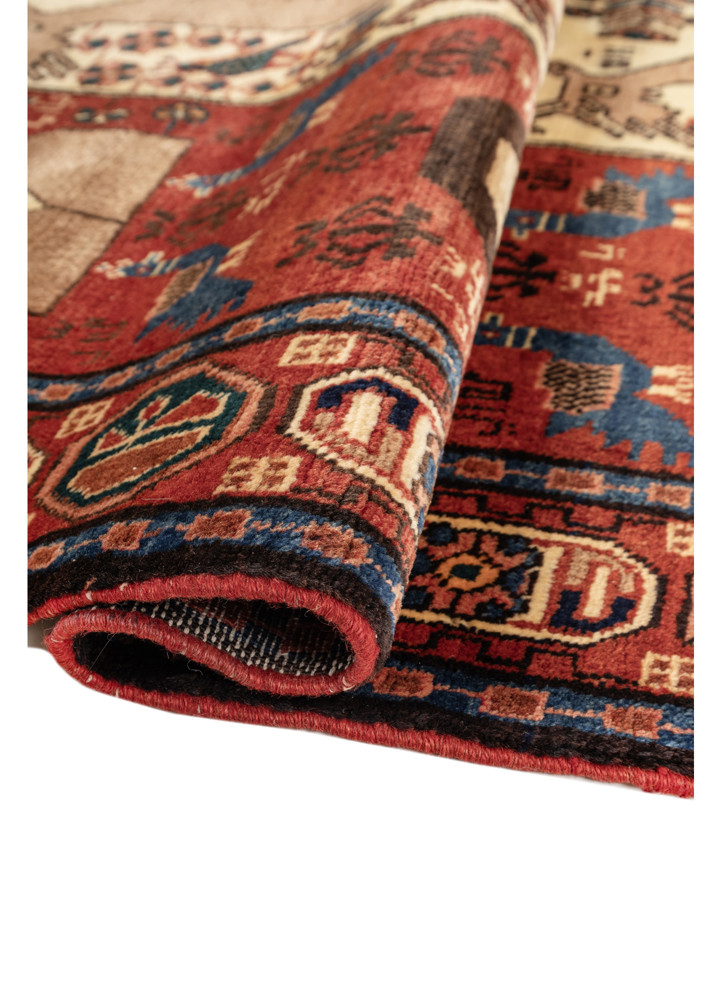 aprezo gold wool hand knotted Rug - FoldShot