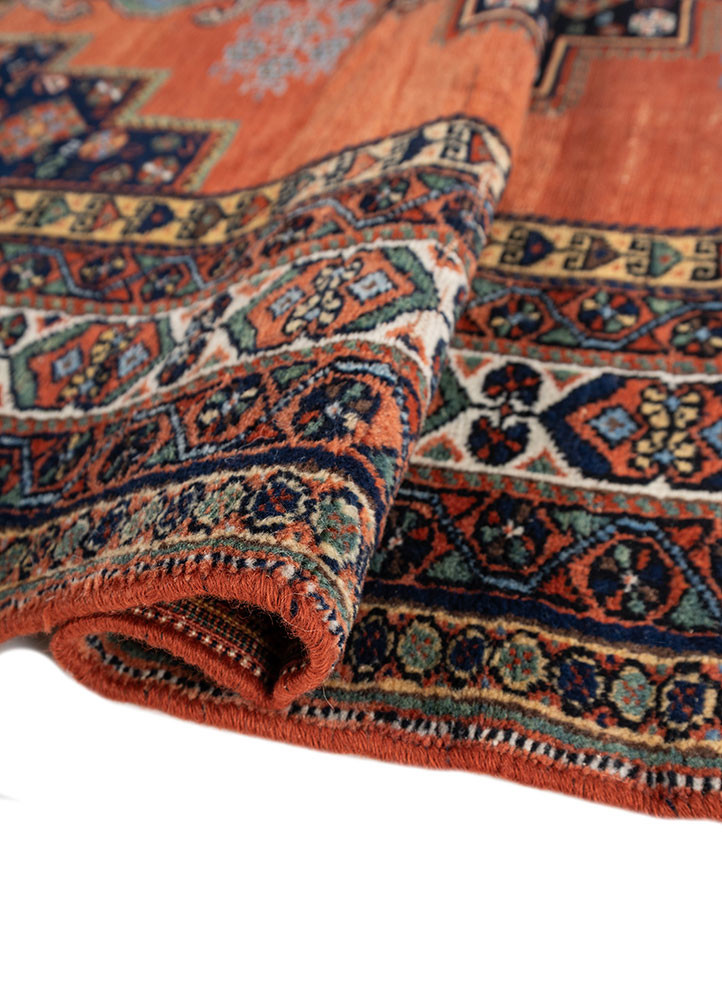 Aalam Blue Hand Knotted Wool Rugs - Pae-6450 - Jaipur Rugs AE