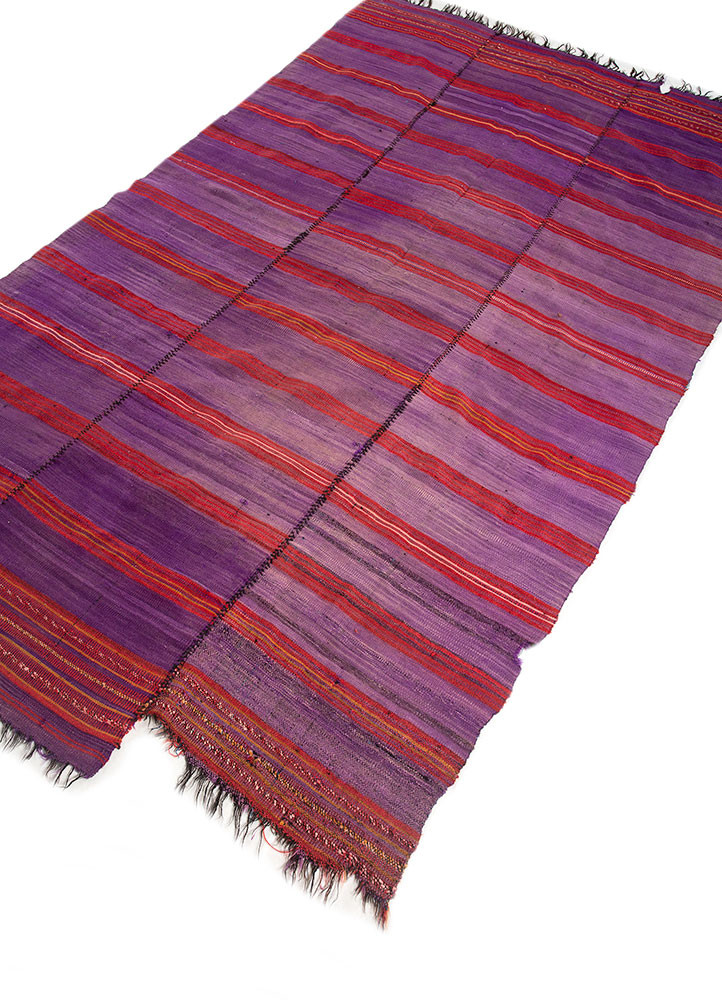 nuray pink and purple wool hand knotted Rug - FoldShot nuray pink and purple wool hand knotted Rug - FoldShot