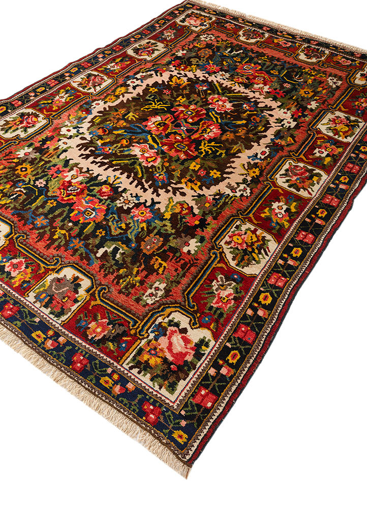 nuray beige and brown wool hand knotted Rug - FoldShot nuray beige and brown wool hand knotted Rug - FoldShot