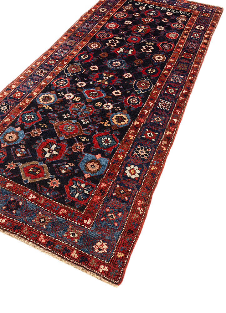 nuray blue wool hand knotted Rug - FoldShot nuray blue wool hand knotted Rug - FoldShot
