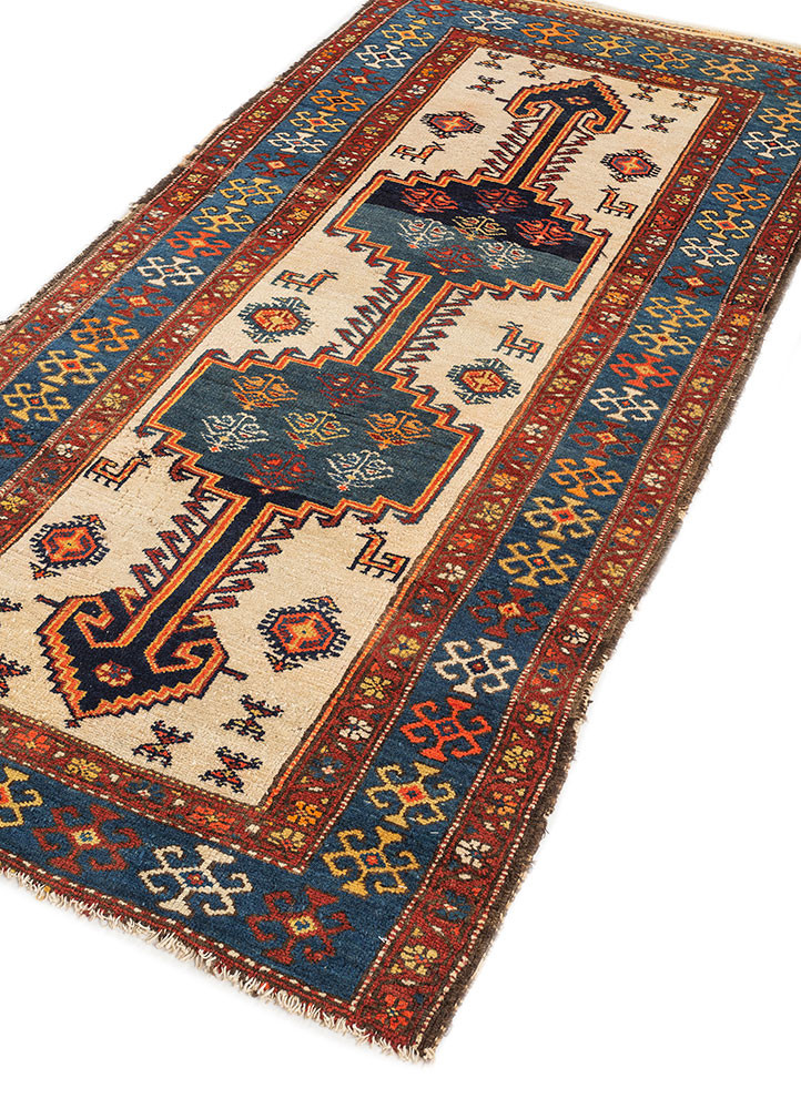 nuray ivory wool hand knotted Rug - FoldShot