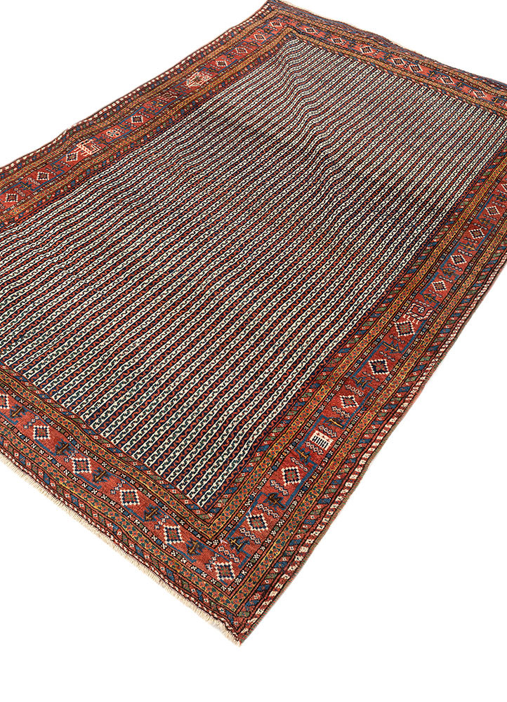 aalam ivory wool hand knotted Rug - FoldShot aalam ivory wool hand knotted Rug - FoldShot