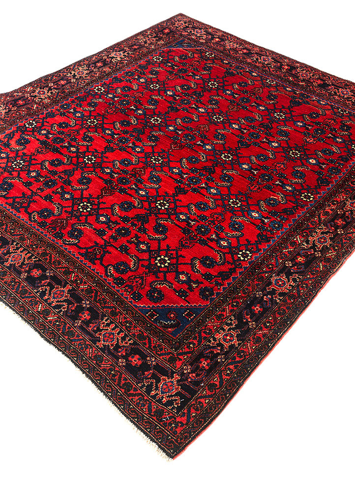 aalam pink and purple wool hand knotted Rug - FoldShot aalam pink and purple wool hand knotted Rug - FoldShot