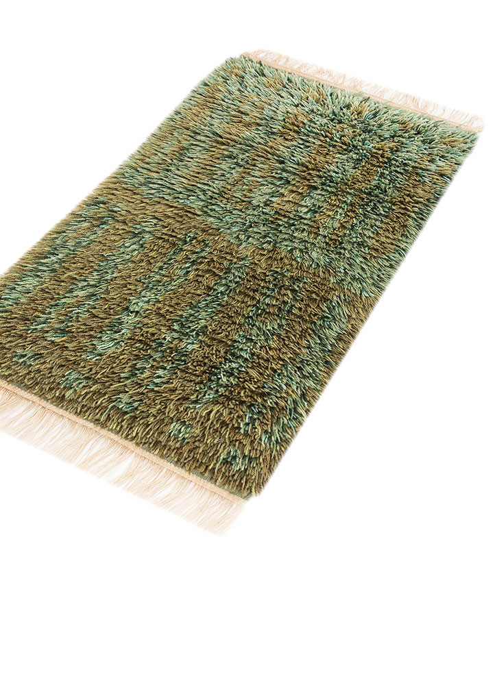 zuri blue wool hand knotted Rug - FoldShot zuri blue wool hand knotted Rug - FoldShot