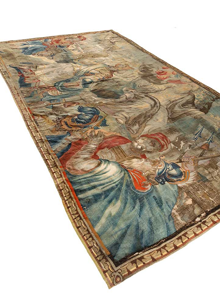 wall art green wool flat weaves WALL ART & TAPESTRY - FoldShot