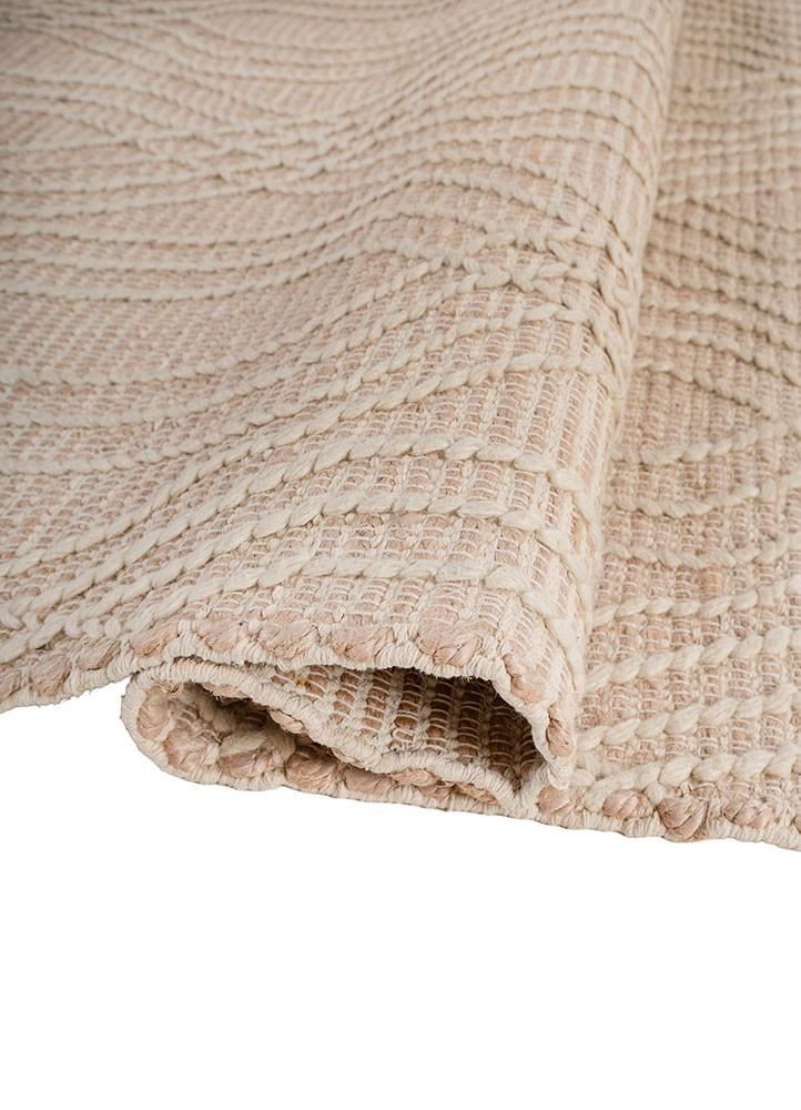 nomadic threads beige and brown jute and hemp flat weaves Rug - FoldShot nomadic threads beige and brown jute and hemp flat weaves Rug - FoldShot