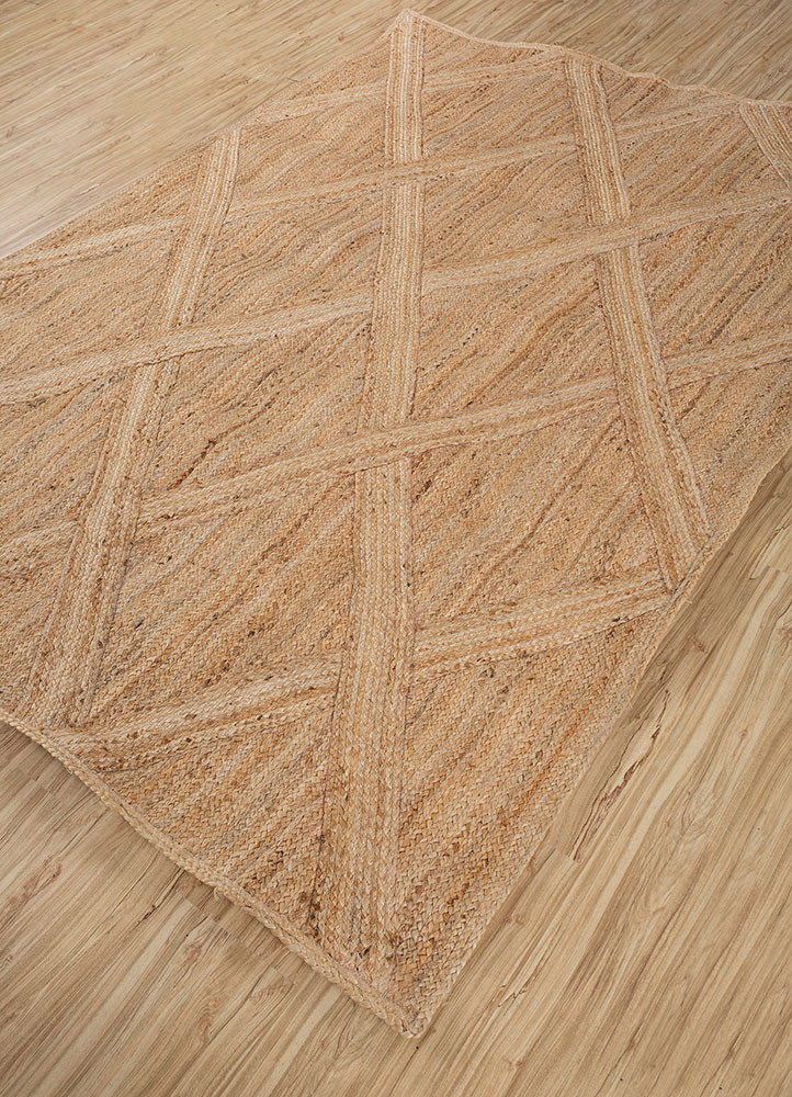 nomadic threads beige and brown jute and hemp flat weaves Rug - FoldShot nomadic threads beige and brown jute and hemp flat weaves Rug - FoldShot