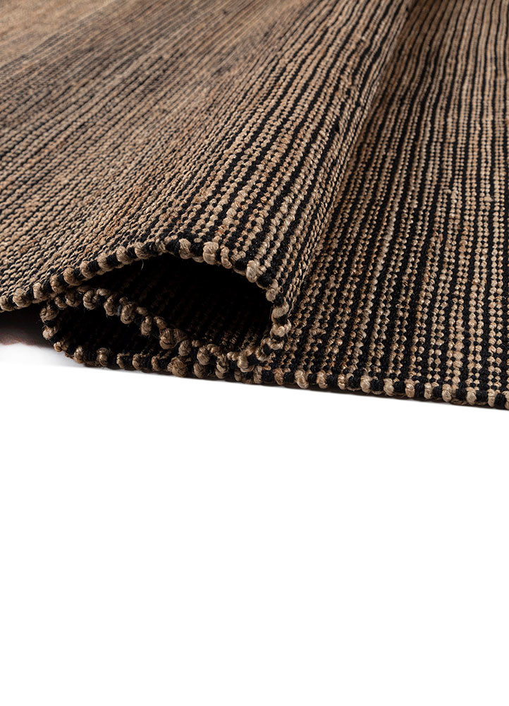 nomadic threads beige and brown jute and hemp flat weaves Rug - FoldShot nomadic threads beige and brown jute and hemp flat weaves Rug - FoldShot