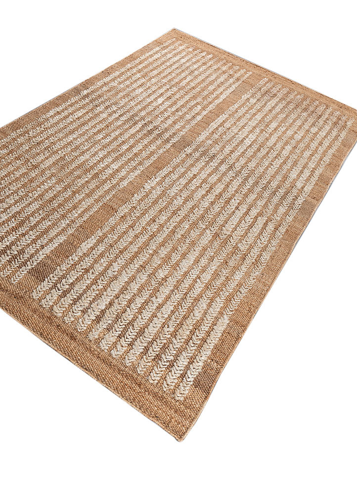 nomadic threads beige and brown jute and hemp flat weaves Rug - FoldShot nomadic threads beige and brown jute and hemp flat weaves Rug - FoldShot