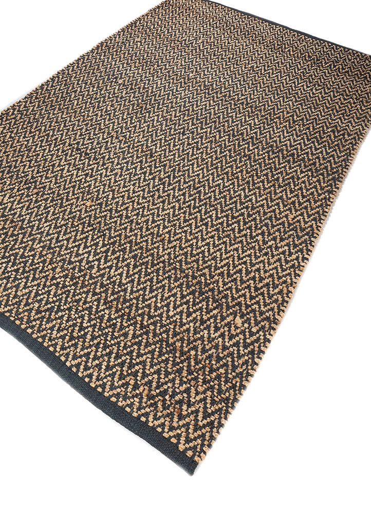 nomadic threads beige and brown jute and hemp flat weaves Rug - FoldShot nomadic threads beige and brown jute and hemp flat weaves Rug - FoldShot
