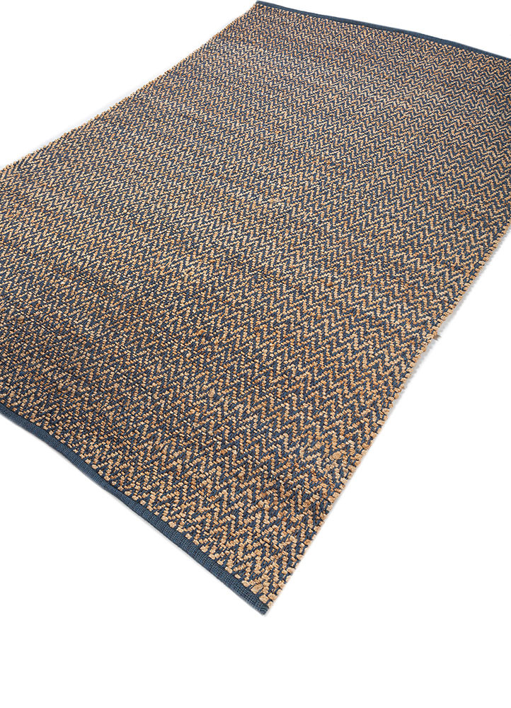 nomadic threads beige and brown jute and hemp flat weaves Rug - FoldShot nomadic threads beige and brown jute and hemp flat weaves Rug - FoldShot