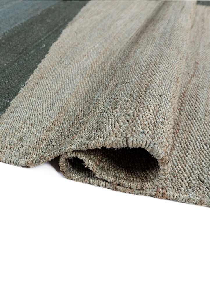 daaira blue jute and hemp flat weaves Rug - FoldShot daaira blue jute and hemp flat weaves Rug - FoldShot