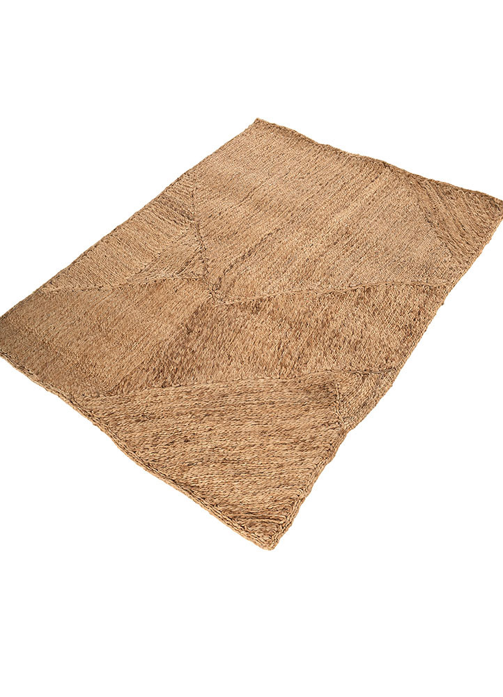 nomadic threads beige and brown jute and hemp flat weaves Rug - FoldShot