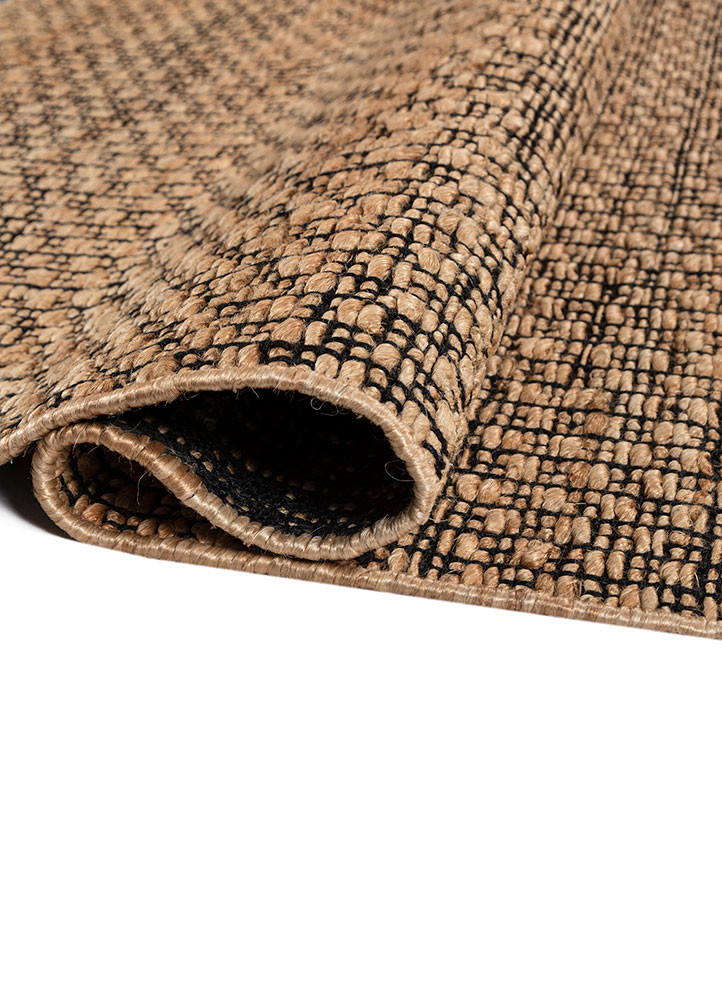 nomadic threads beige and brown jute and hemp flat weaves Rug - FoldShot nomadic threads beige and brown jute and hemp flat weaves Rug - FoldShot