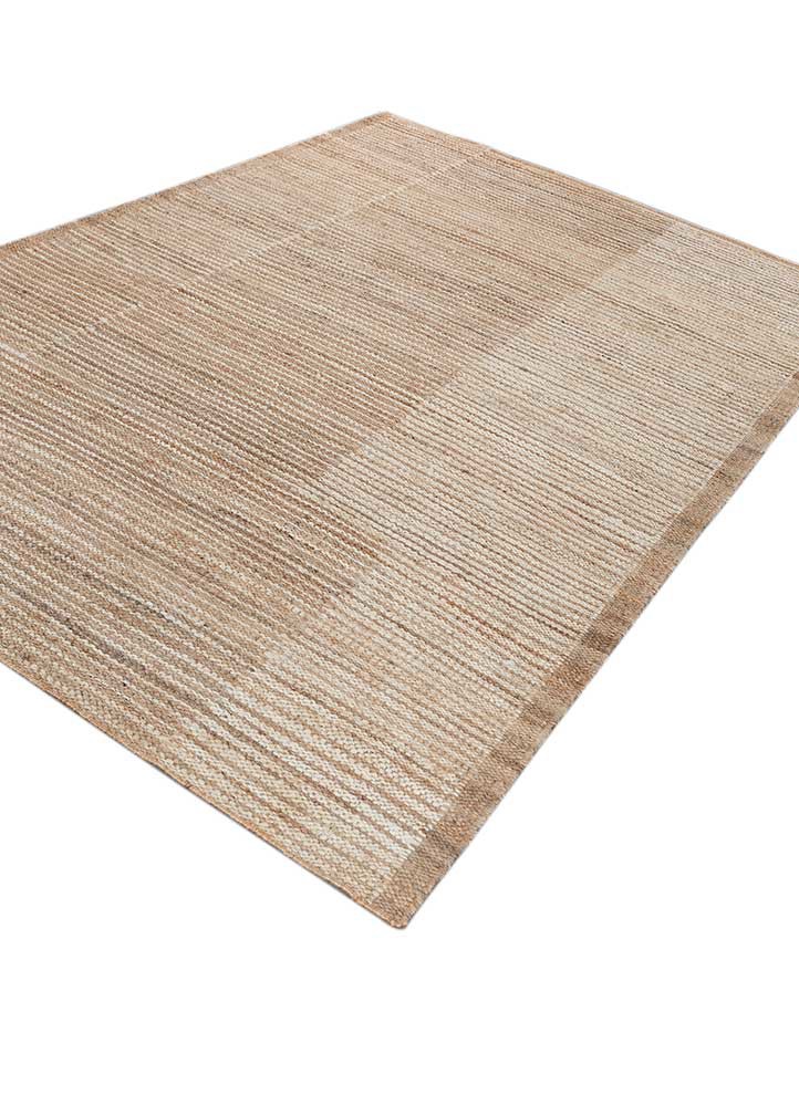 nomadic threads beige and brown jute and hemp flat weaves Rug - FoldShot nomadic threads beige and brown jute and hemp flat weaves Rug - FoldShot