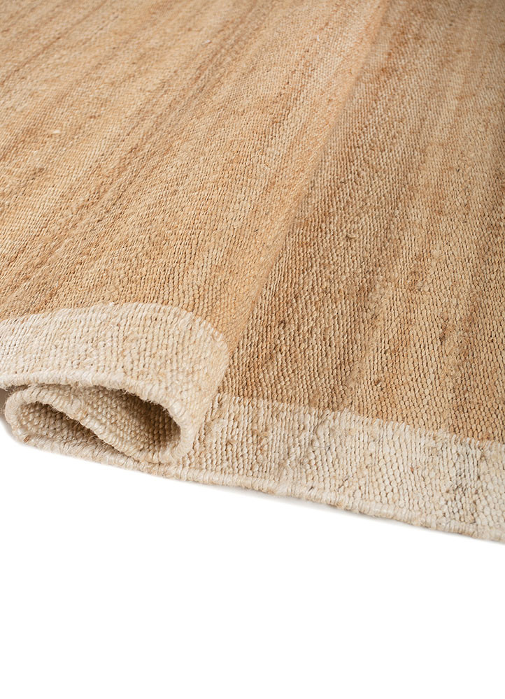 nomadic threads beige and brown jute and hemp flat weaves Rug - FoldShot