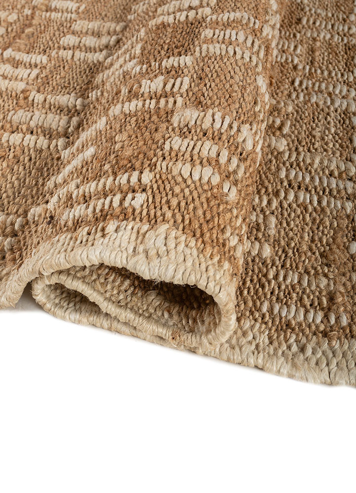 nomadic threads beige and brown jute and hemp flat weaves Rug - FoldShot