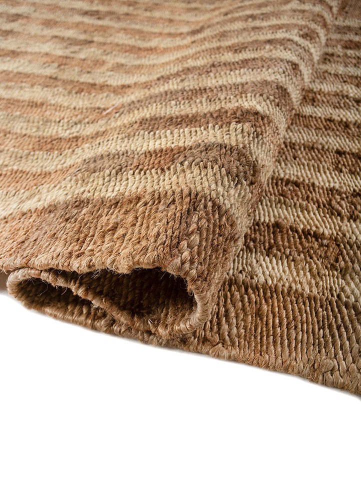 nomadic threads beige and brown jute and hemp flat weaves Rug - FoldShot