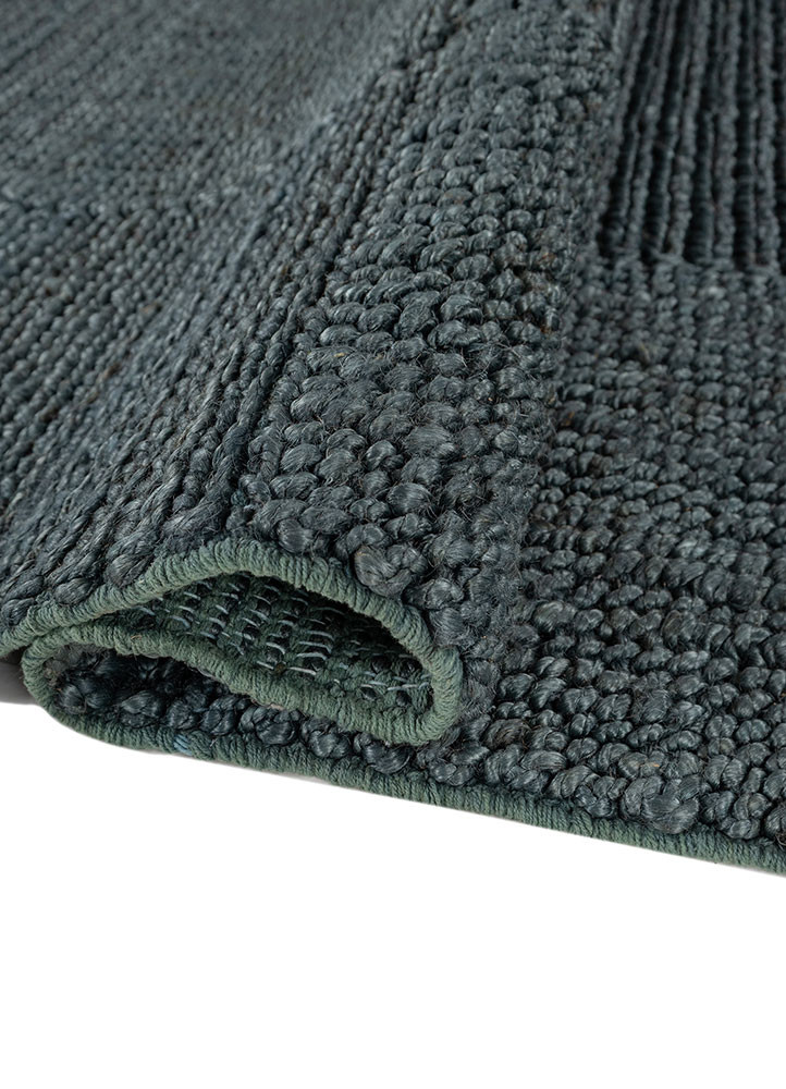 nomadic threads blue jute and hemp flat weaves Rug - FoldShot nomadic threads blue jute and hemp flat weaves Rug - FoldShot