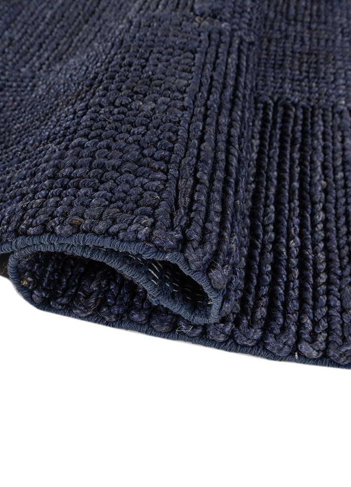 nomadic threads blue jute and hemp flat weaves Rug - FoldShot nomadic threads blue jute and hemp flat weaves Rug - FoldShot