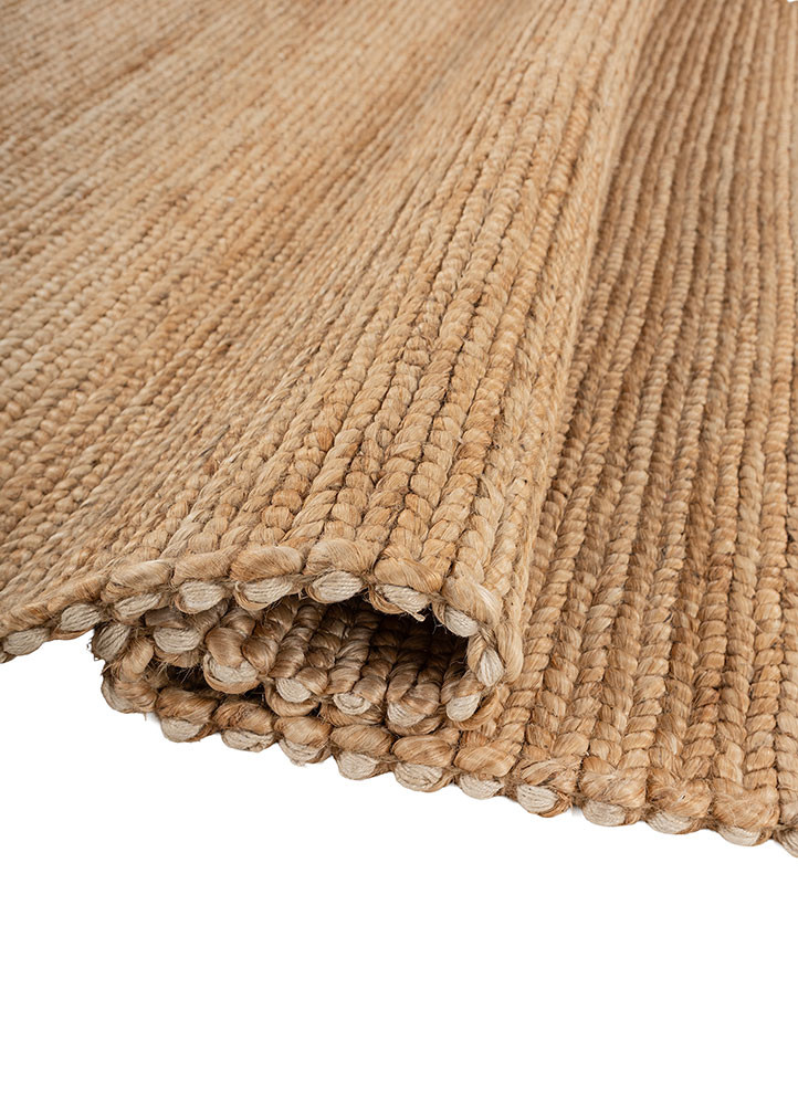 nomadic threads beige and brown jute and hemp flat weaves Rug - FoldShot