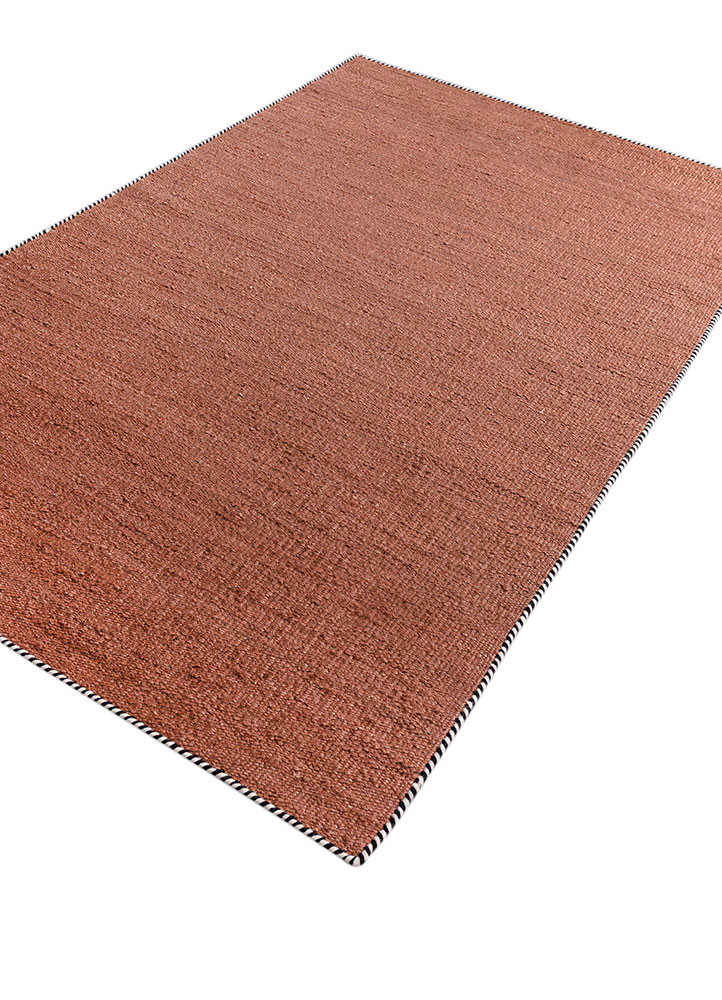nomadic threads red and orange jute and hemp flat weaves Rug - FoldShot nomadic threads red and orange jute and hemp flat weaves Rug - FoldShot