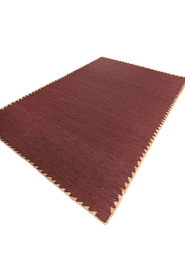 nomadic threads red and orange jute and hemp flat weaves Rug - FoldShot nomadic threads red and orange jute and hemp flat weaves Rug - FoldShot