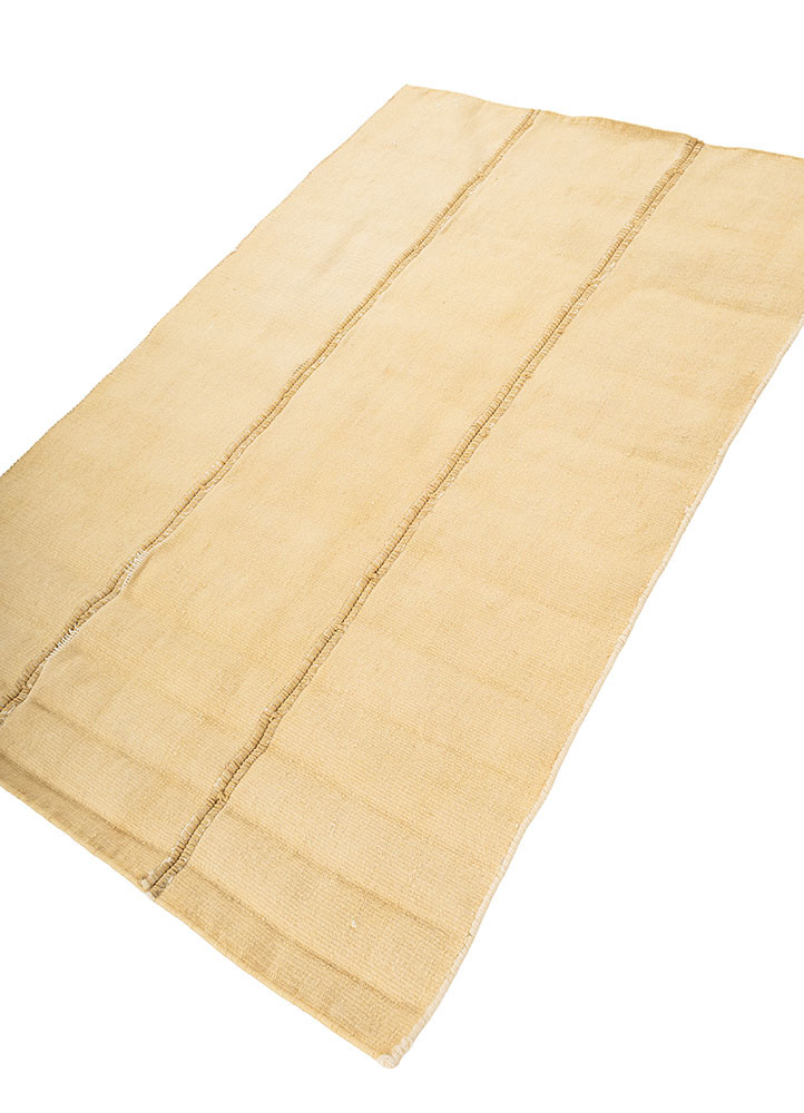 aprezo gold wool flat weaves Rug - FoldShot