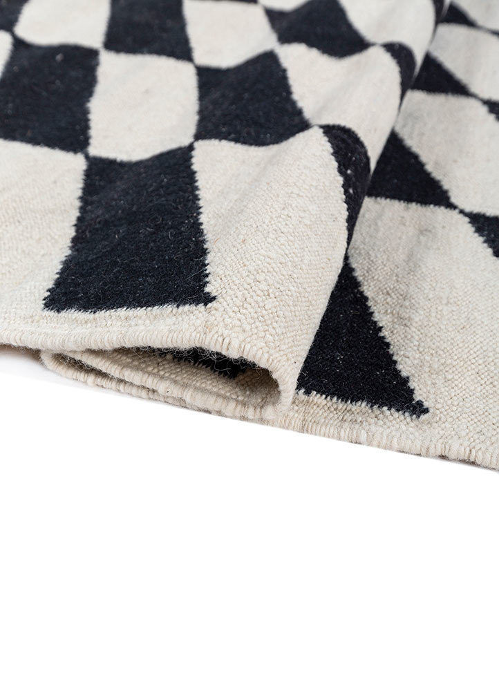 alhambra ivory wool flat weaves Rug - FoldShot alhambra ivory wool flat weaves Rug - FoldShot