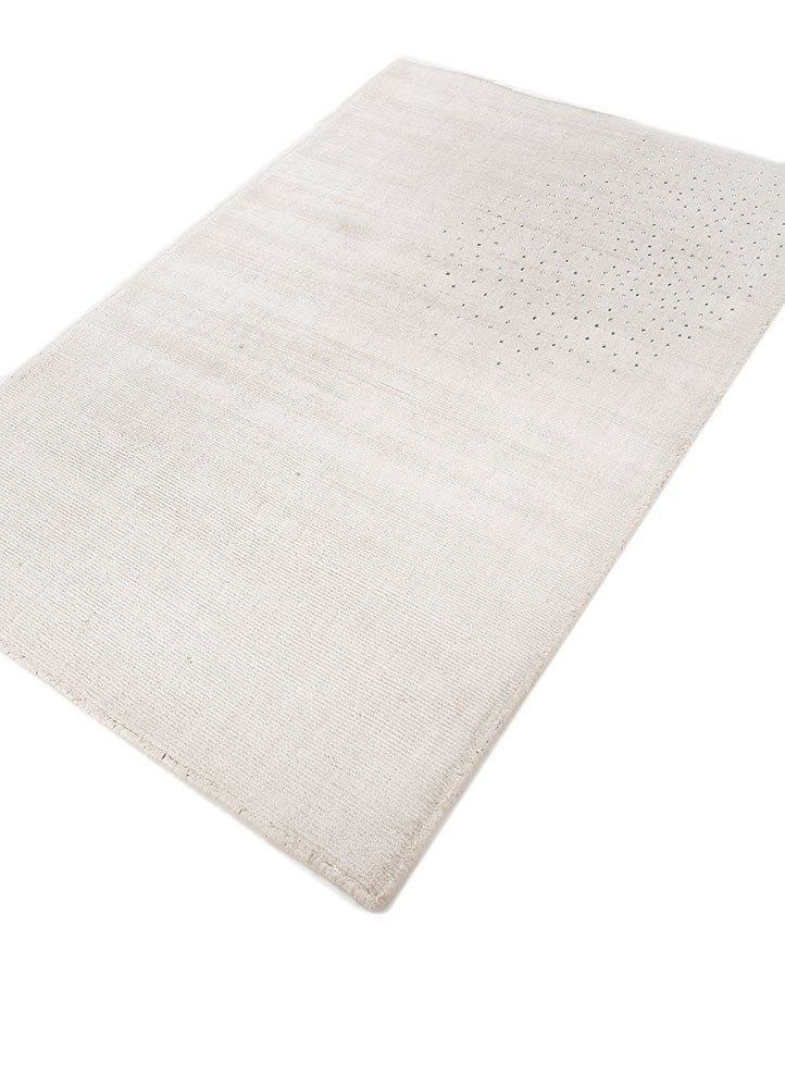 saga grey and black viscose hand loom Rug - FoldShot saga grey and black viscose hand loom Rug - FoldShot