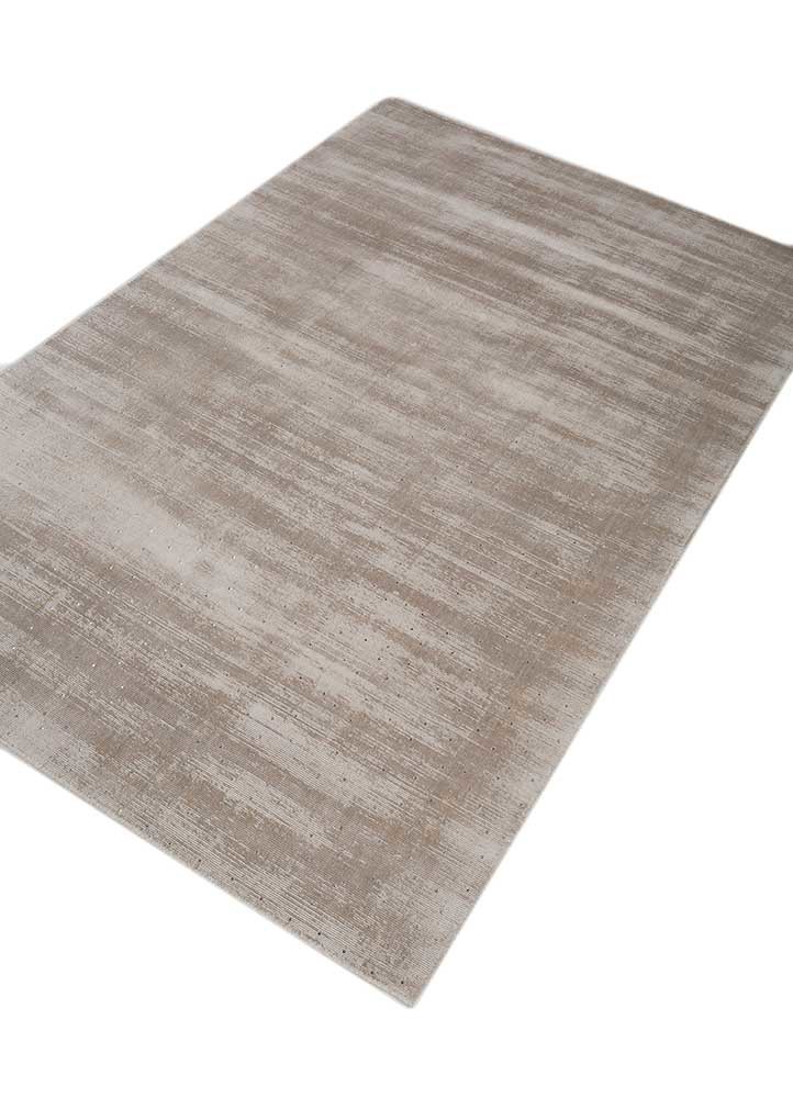 basis grey and black viscose hand loom Rug - FoldShot
