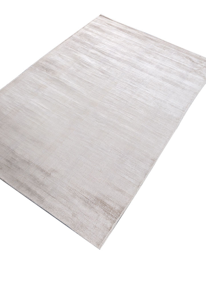saga grey and black viscose hand loom Rug - FoldShot saga grey and black viscose hand loom Rug - FoldShot