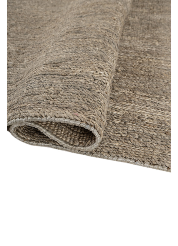 nomadic threads blue jute and hemp hand knotted Rug - FoldShot