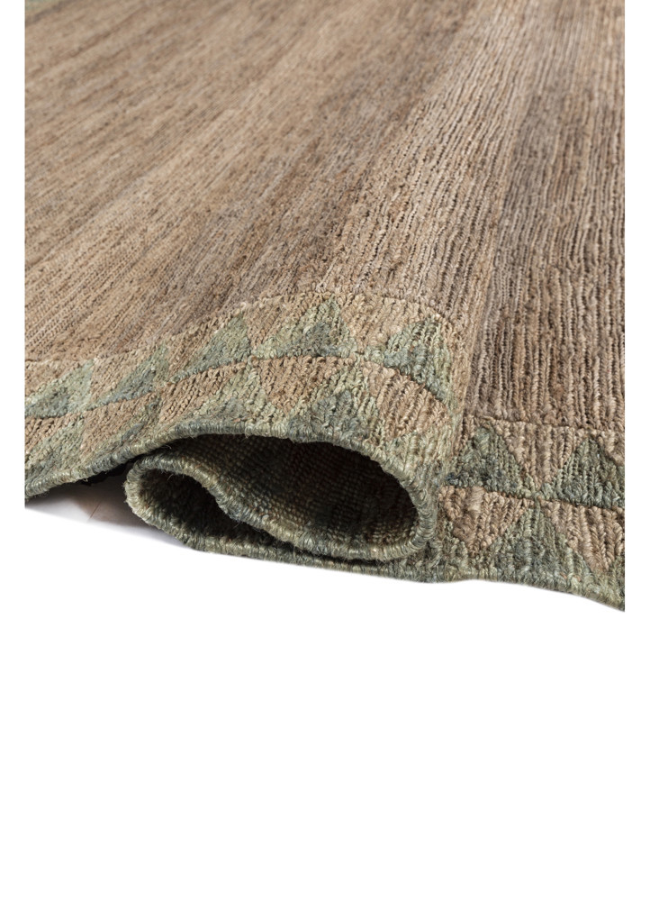 nomadic threads beige and brown jute and hemp hand knotted Rug - FoldShot nomadic threads beige and brown jute and hemp hand knotted Rug - FoldShot