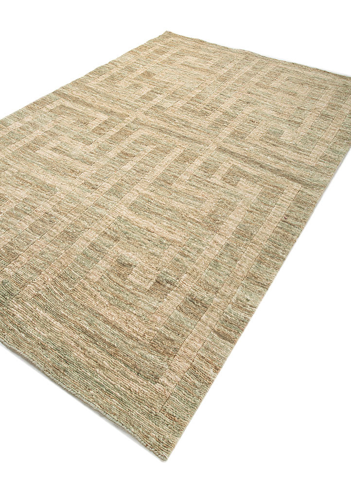 thyme green jute and hemp hand knotted Rug - FoldShot thyme green jute and hemp hand knotted Rug - FoldShot