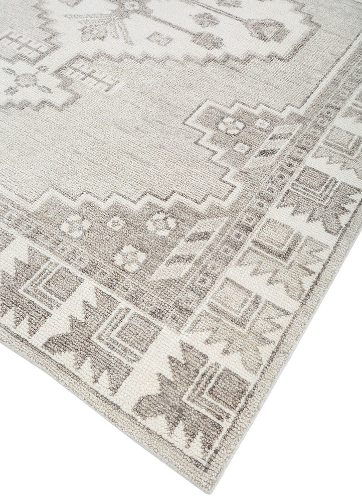 savana grey and black wool hand knotted Rug - FoldShot savana grey and black wool hand knotted Rug - FoldShot