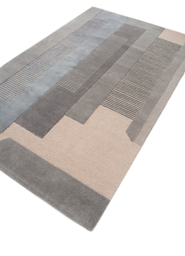 caliedo blue wool hand tufted Rug - FoldShot caliedo blue wool hand tufted Rug - FoldShot